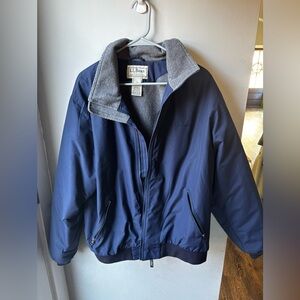 L.L. Bean Men's Deep Blue Jacket